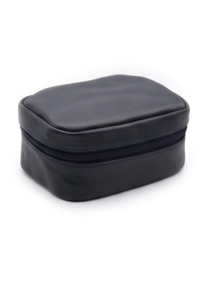 Travel Tefillin box navy leather